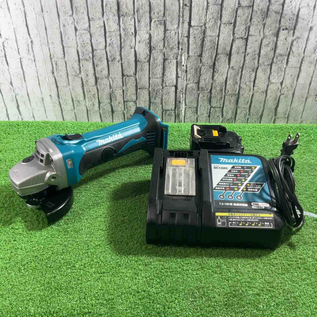 ☆マキタ(makita) 100mmコードレスディスクグラインダー GA400DRF【川口店】