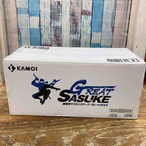 ◇カモ井 マスキングテープ グレートサスケ 50mm×18m 200巻（20巻き×10箱）【柏店】
