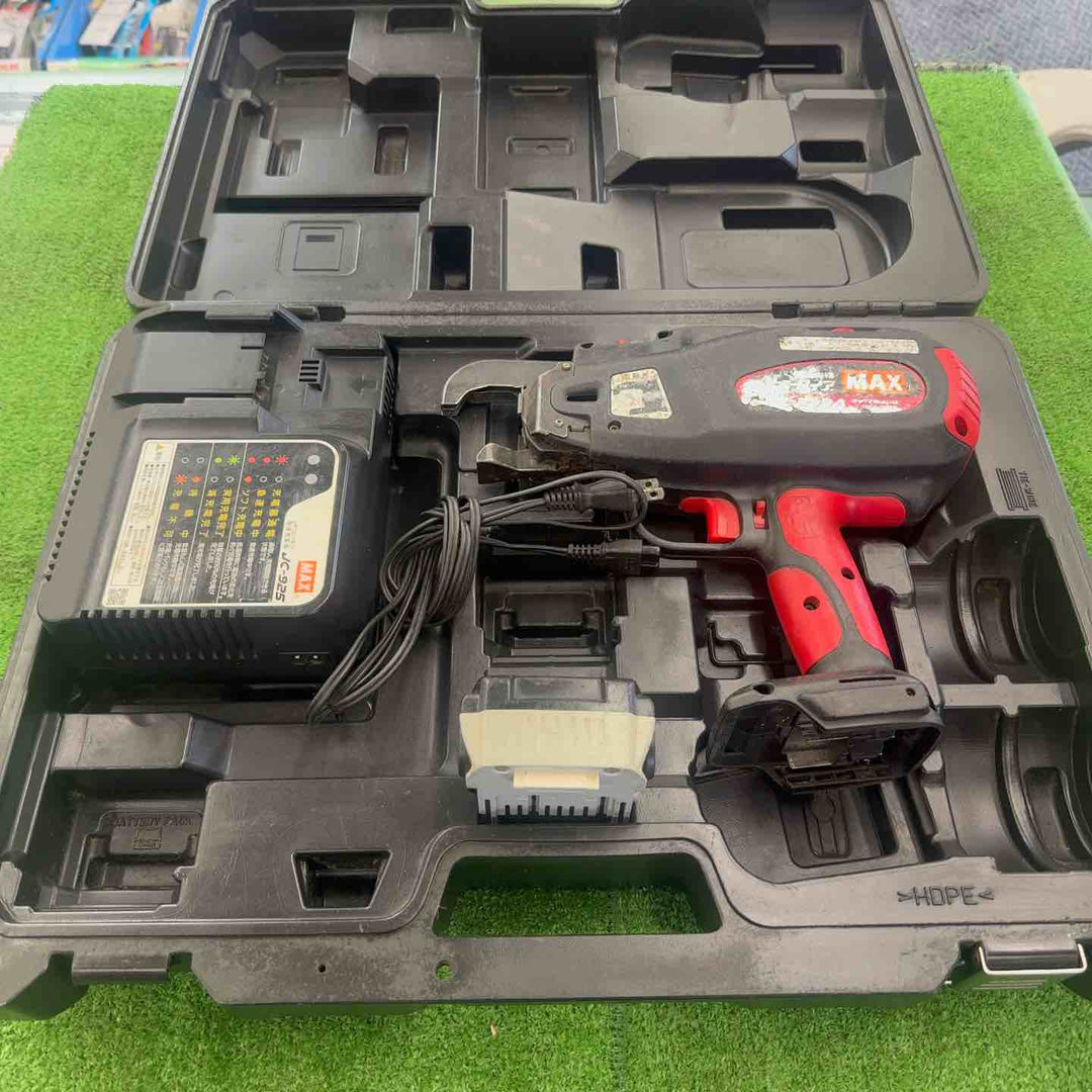 【中古・現状販売】 マックス 14.4V 鉄筋結束機 リバータイア RB-399A 【桶川店】
