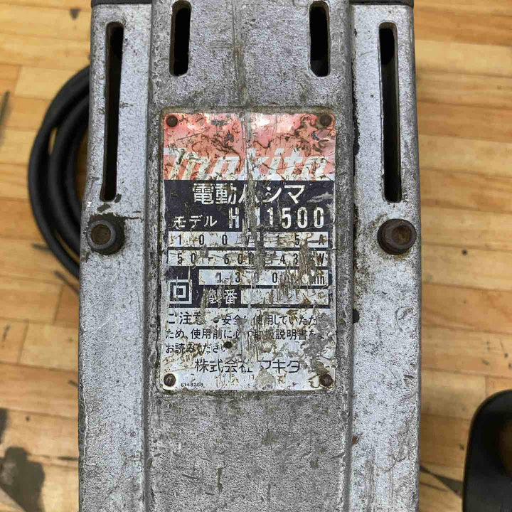 【中古品 / 店頭受取り限定】★マキタ(makita) 電動ハンマ HM1500 ブレーカー 大ハツリ 30mm【柏店】