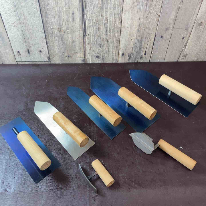 【中古美品】【まとめ売り】東京西勘 油焼左官ゴテ 東京石輝 6個セット こて 鏝【東大和店】