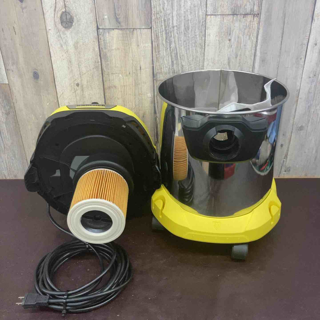 【中古品】 ケルヒャー(KARCHER)乾湿両用バキュームクリーナー WD3 S 1.628-145.0 グレー 容量17L 【東大和店】