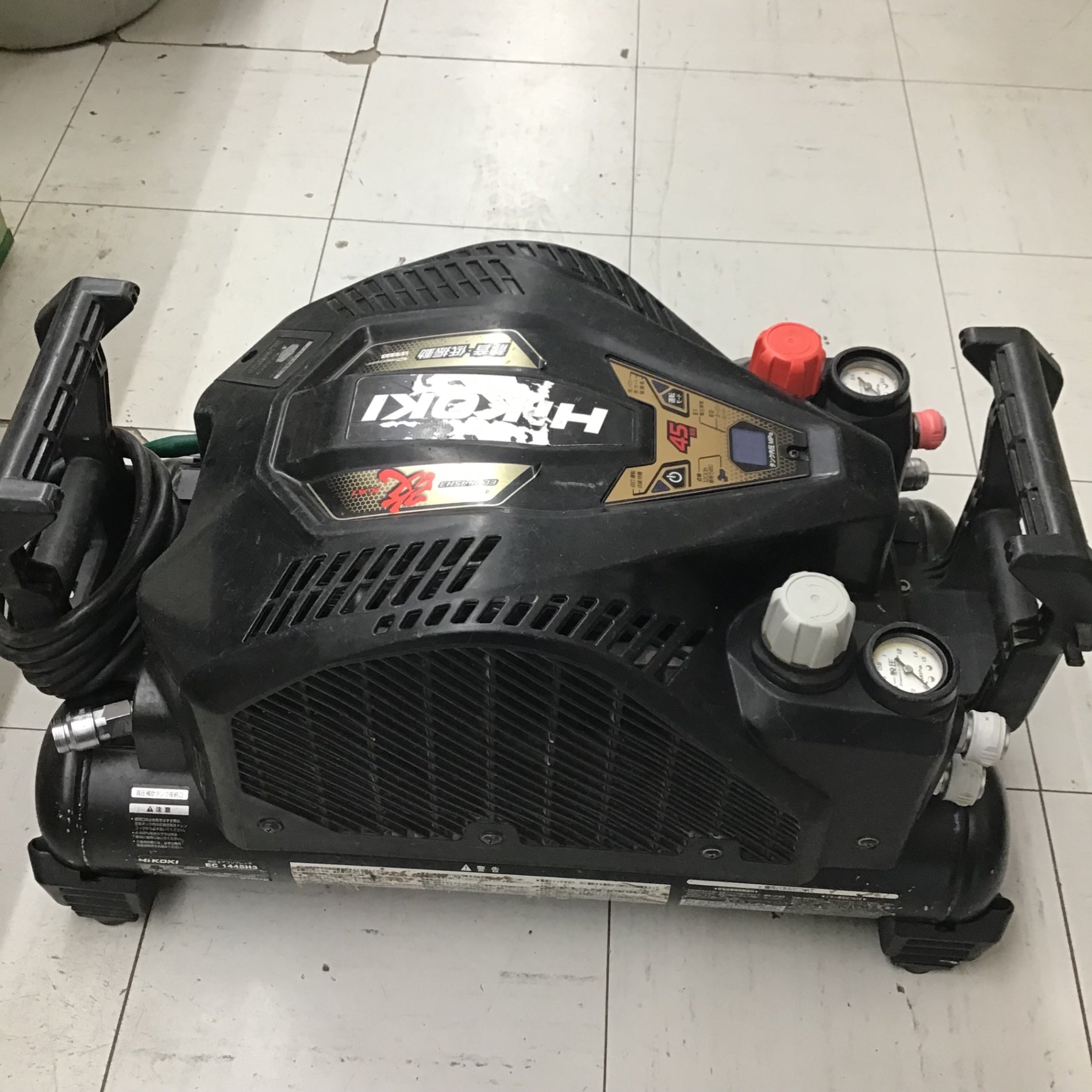 ハイコーキ EC1445H3 エアコンプレッサ【野田愛宕店】【店頭取引限定