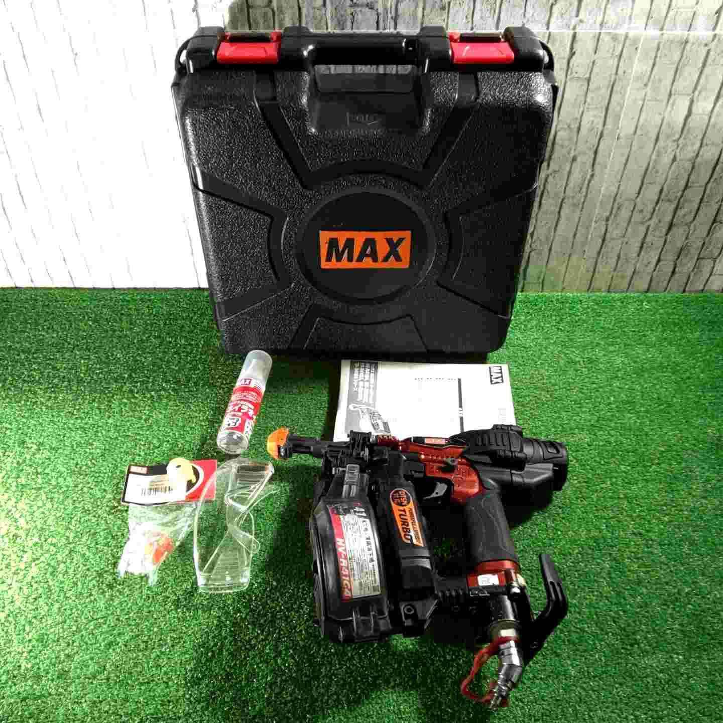 ★マックス(MAX) 高圧エアネジ打ち機 HV-R41G4 動作確認済【川口店】 ☆マックス(MAX) 高圧エアネジ打ち機 HV-R41G4 動作確認済【川口店