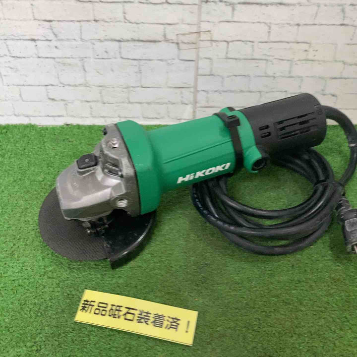 ◇ハイコーキ(HIKOKI ※旧:日立工機) 100mm ディスクグラインダー スナップスイッチタイプ G10SP5【町田店】