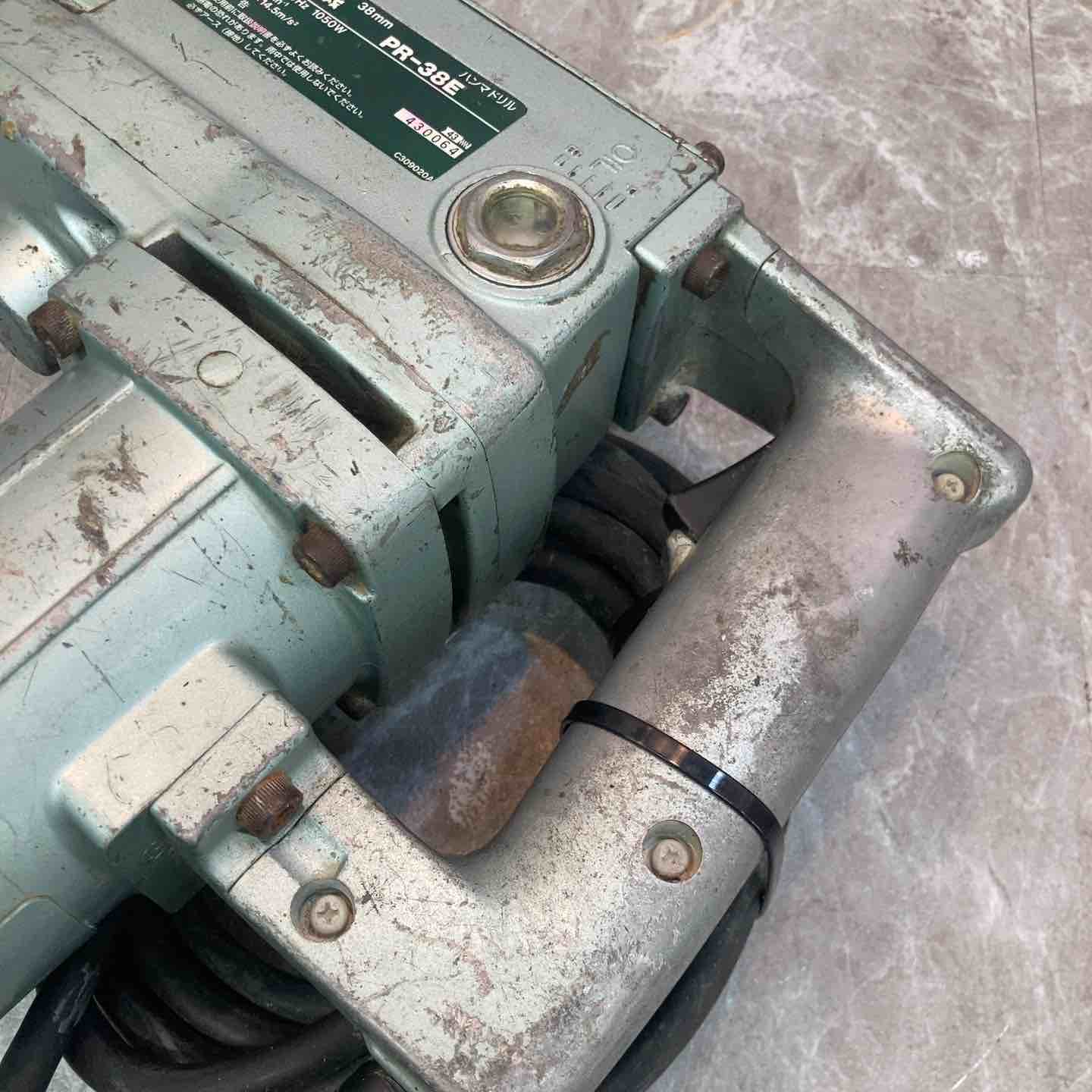値下げしました！【中古】ハイコーキ HiKOKI 日立工機 PR-38E 38mmハンマドリル ケース付き【ハンズクラフト佐賀】 ☆ハイコーキ(HIKOKI ※旧:日立工機) ハンマドリル PR-38E【八潮店