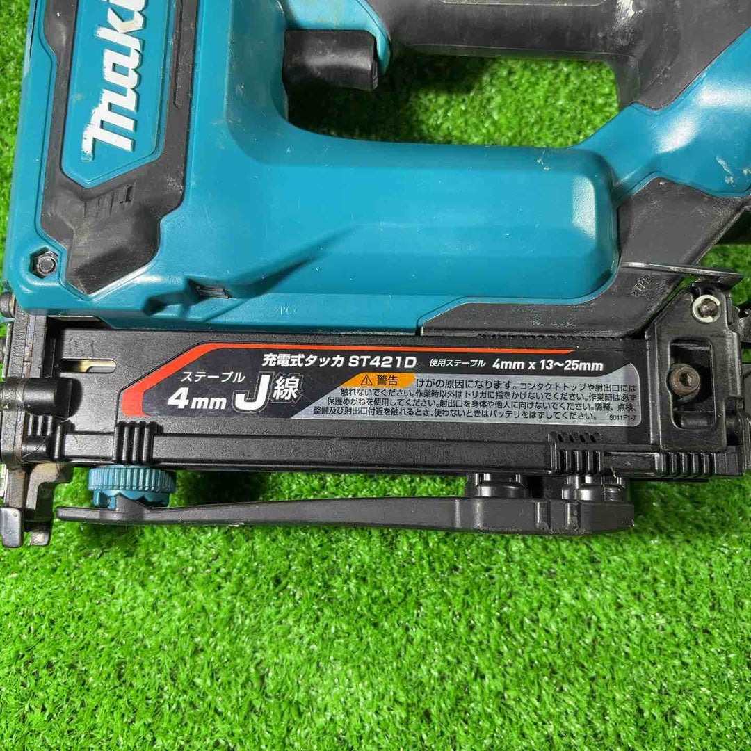 ★マキタ(makita) コードレスタッカ 18V ST421DRG 動作確認済【川口店】