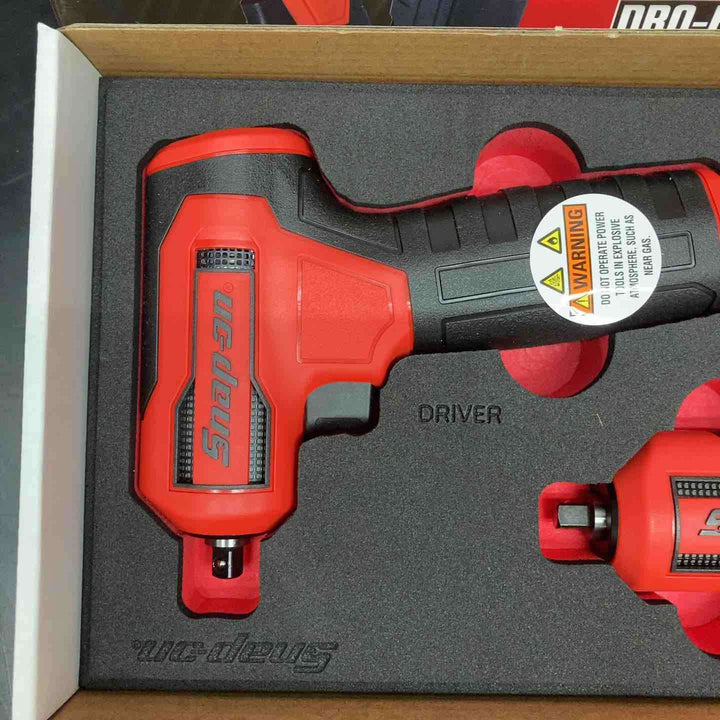 ▲スナップオン1/4 ナノアクセスツールキット (小型充電式ドライバー2種のセット)　CTNN13KFJ【川越店】