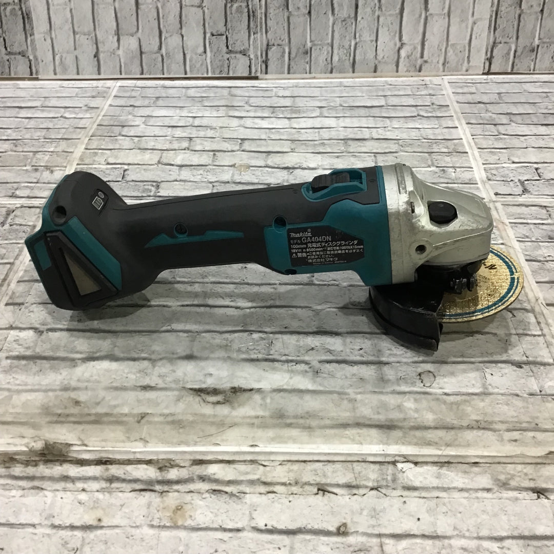 ☆マキタ(makita) 100mmコードレスディスクグラインダ GA404DZN (GA404DN)【川口店】