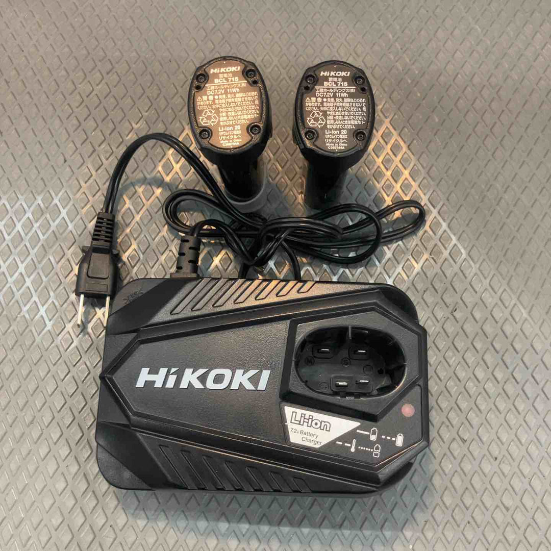 【中古品】ハイコーキ(HIKOKI ※旧:日立工機) 7.2V コードレスペンインパクトドライバー WH7DL(2LCSK)【所沢店】