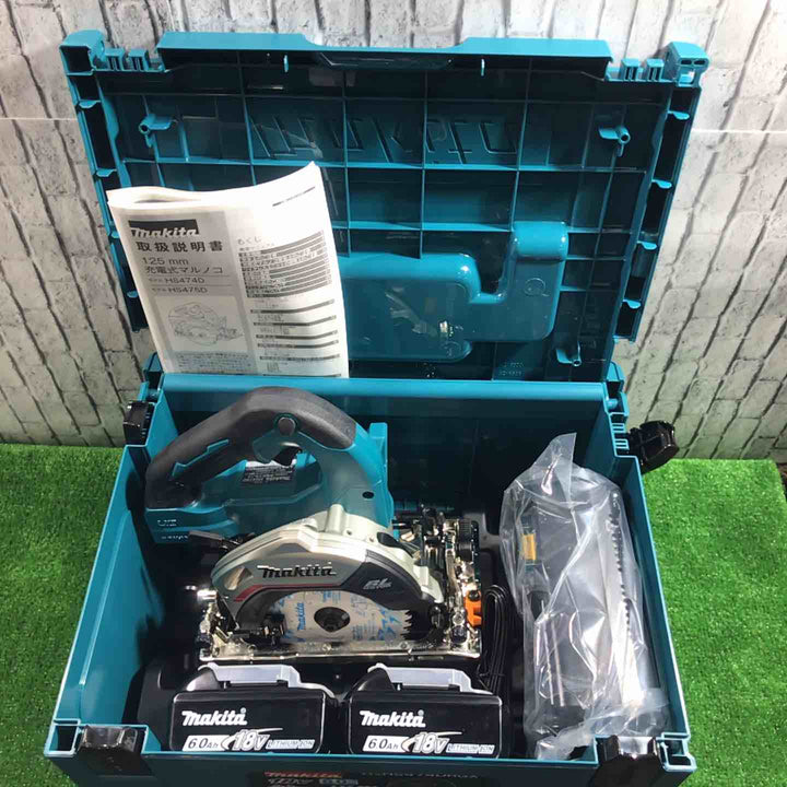 ★マキタ(makita) コードレス丸のこ HS474DRGX【川口店】