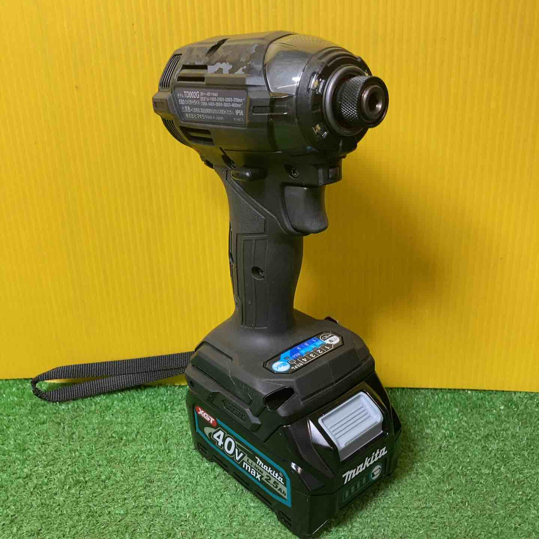 ★マキタ(makita) コードレスインパクトドライバー TD002GRDXB ※※バッテリー1個のみ※※【岩槻店】