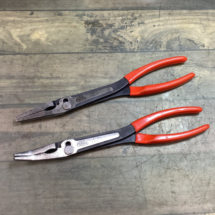 〇 MACTOOLS マックツールズ ロングノーズプライヤー PIIHD-S/PIIHD-B 2本セット 【東大和店】