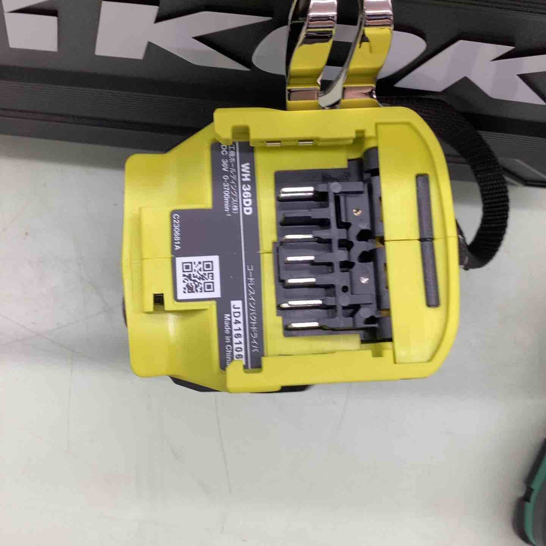 ★ハイコーキ(HIKOKI ※旧:日立工機) コードレスインパクトドライバー WH36DD(2XHSZ)(IG)【越谷店】