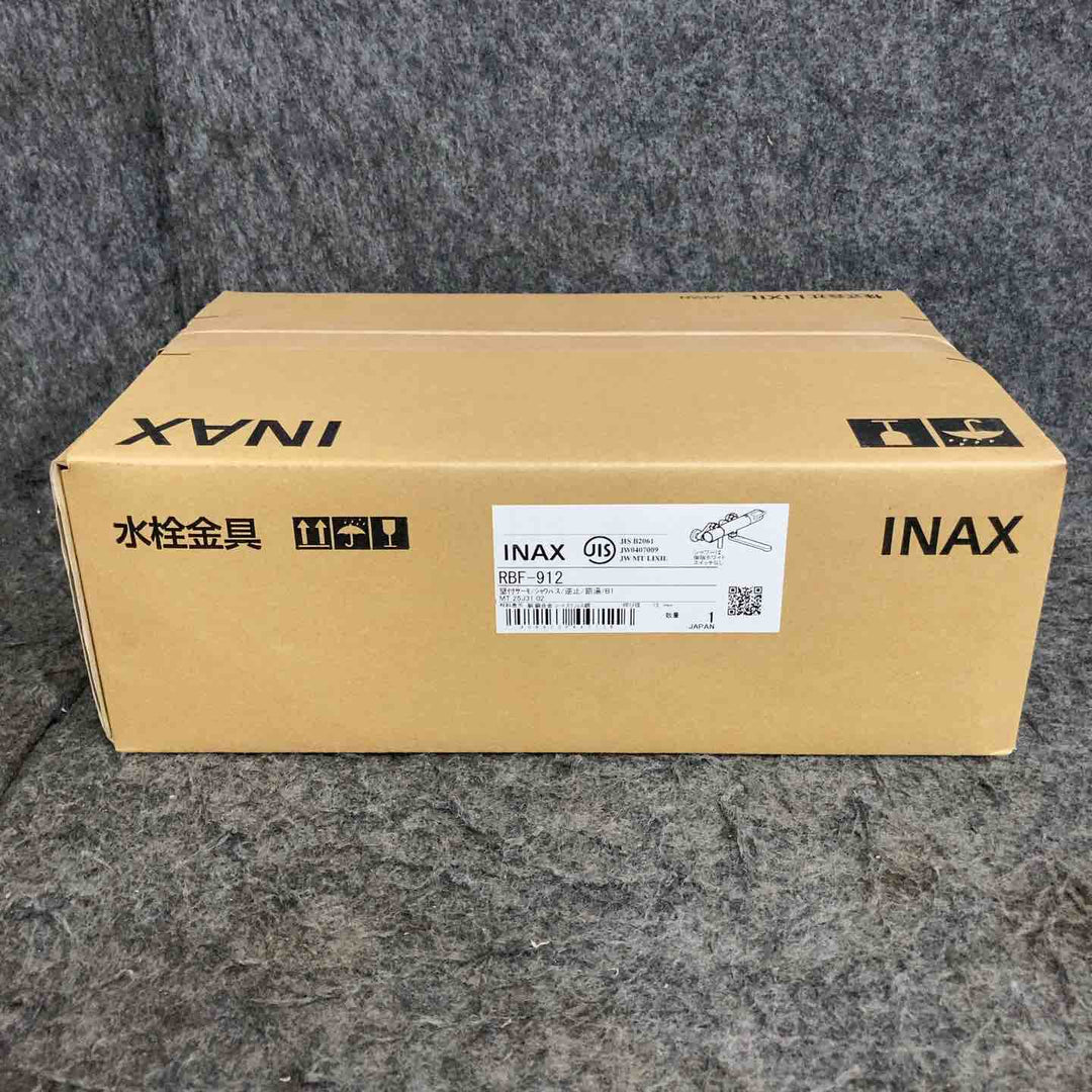 【未使用品】 LIXIL/リクシル 浴室水栓 サーモスタット付 RBF-912 (メッキハンドル・エコフルシャワー) 一般地用 シャワーバス水栓 混合水栓 INAX 【鴻巣店】