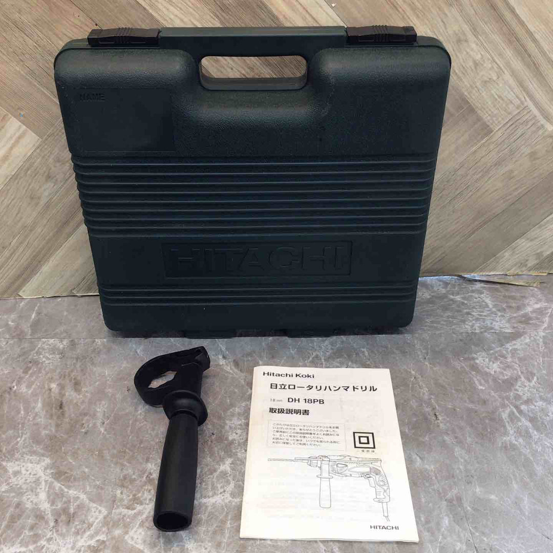 【中古品】★ハイコーキ(HIKOKI ※旧:日立工機) ハンマドリル DH18PB【八潮店】