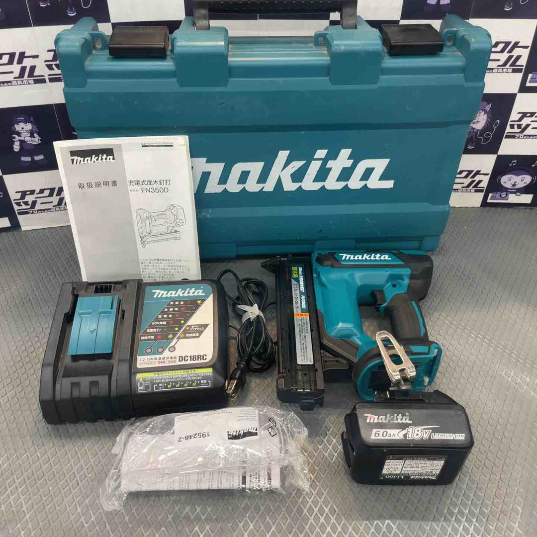 ★マキタ(makita) コードレスフィニッシュネイラ FN350DRG【所沢店】