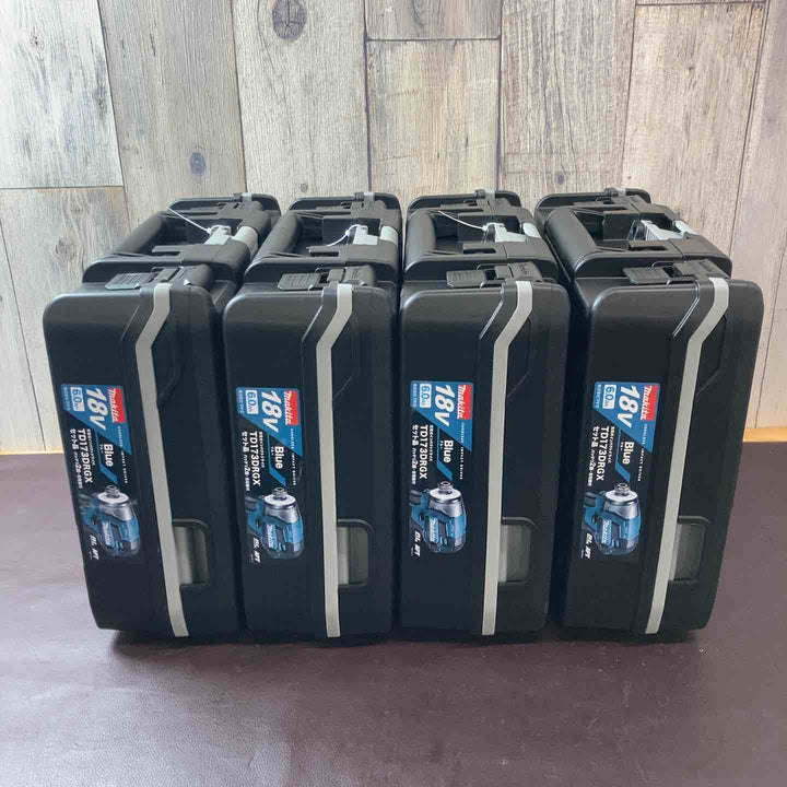 【未使用品(店頭展示品)】 4台まとめ マキタ(makita) 18V コードレスインパクトドライバ TD173DRGX フルセット 最新機種 【東大和店】