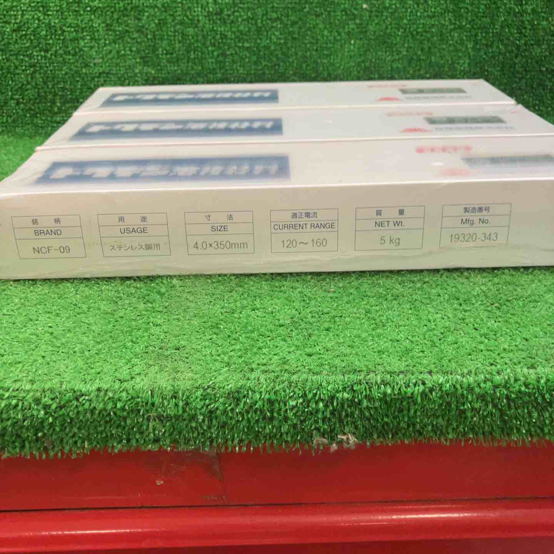 【未使用品】▼トクデン溶接材料 ステンレス溶接棒 NCF-09 ステンレス鋼用 サイズ 4.0×350mm【川崎店】