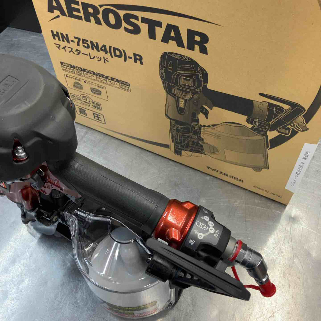 【未使用(店頭展示品)】★マックス(MAX) 高圧エア釘打ち機 HN-75N4(D)-R【東大和店】