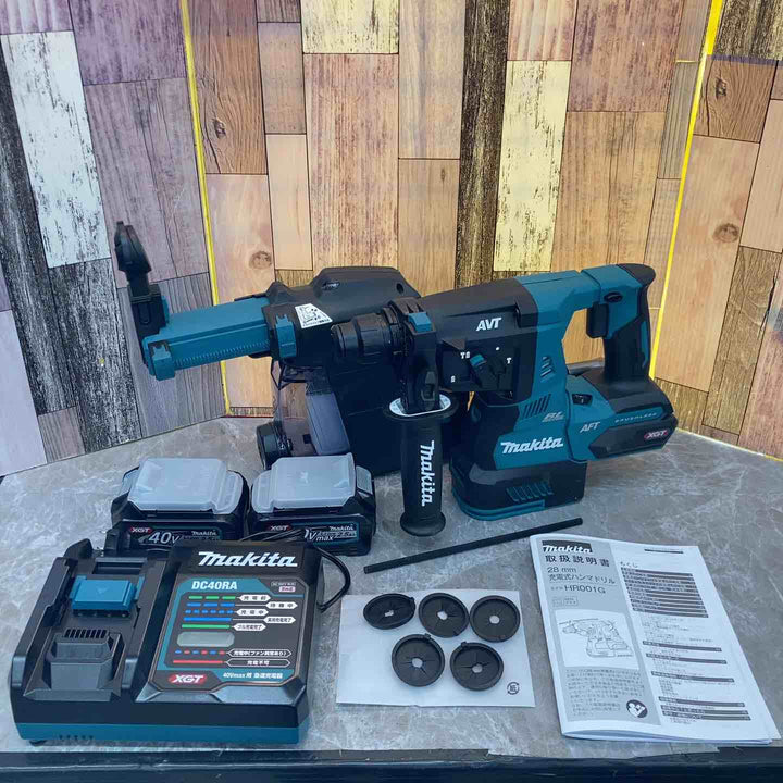 ★マキタ(makita) コードレスハンマドリル HR001GRDXV 40Vmax【八潮店】
