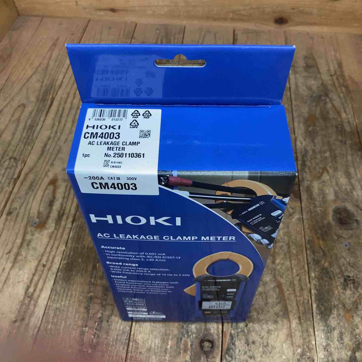 ◇日置電機(HIOKI) ACリーククランプメータ CM4003 出力機能・外部電源機能付【所沢店】