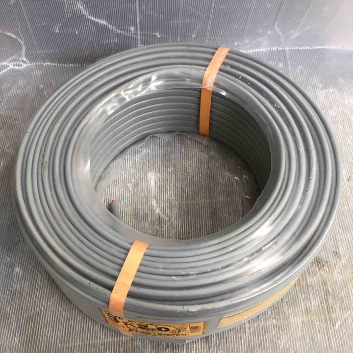 □富士電線 VVFケーブル 3芯(赤白黒)×2.0mm【越谷店】