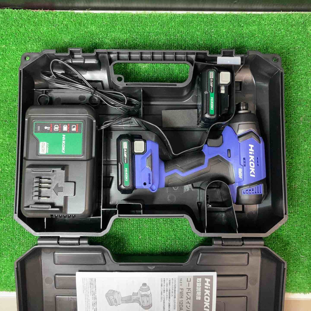 ◇ハイコーキ(HIKOKI ※旧:日立工機) コードレスインパクトドライバ FWH12DAL(2ES)【岩槻店】