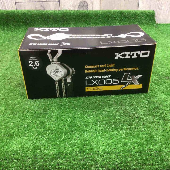★KITO(キトー) レバーブロック LX005 (LX1B)【富山店】◆吊