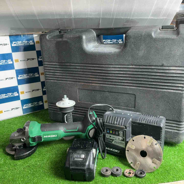 ★ハイコーキ(HIKOKI ※旧:日立工機) 100mmコードレスディスクグラインダ G3610DA(XP)【草加店】
