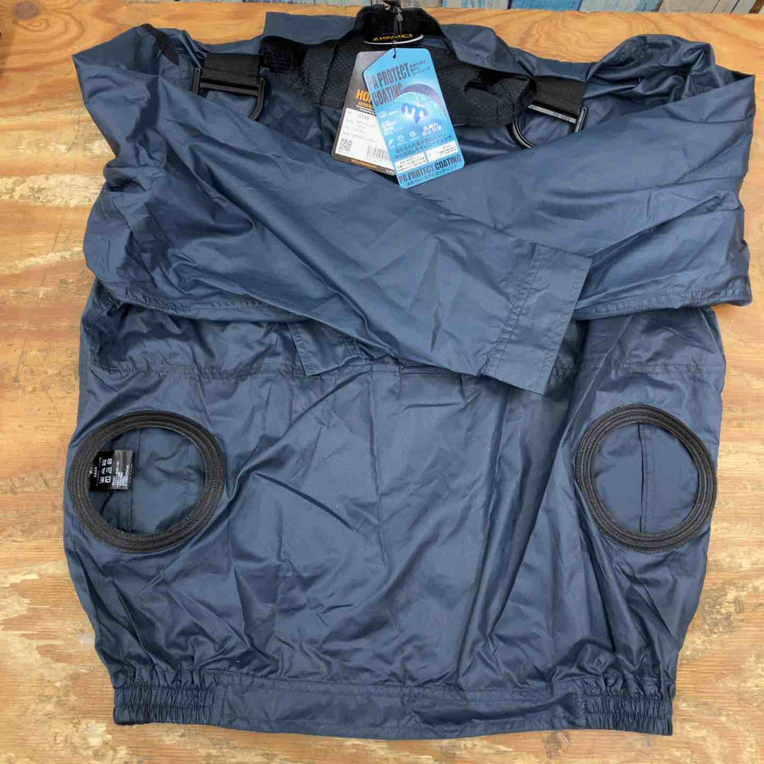 【未使用品】Divaiz 空調服 セット 長袖ジャケット フリーサイズ 9149 バッテリー 9927 LEDハイパワーファン 9932 【柏店】