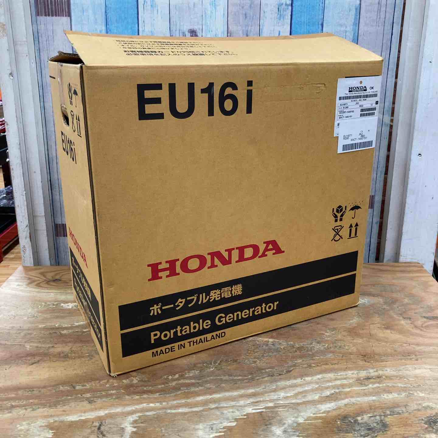 中古美品】☆ホンダ(HONDA) インバーター発電機 EU16i レギュラー
