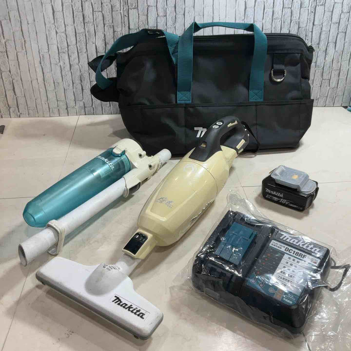 ★マキタ(makita) コードレスクリーナー CL281FDFCW 18V 動作確認済み【川口店】