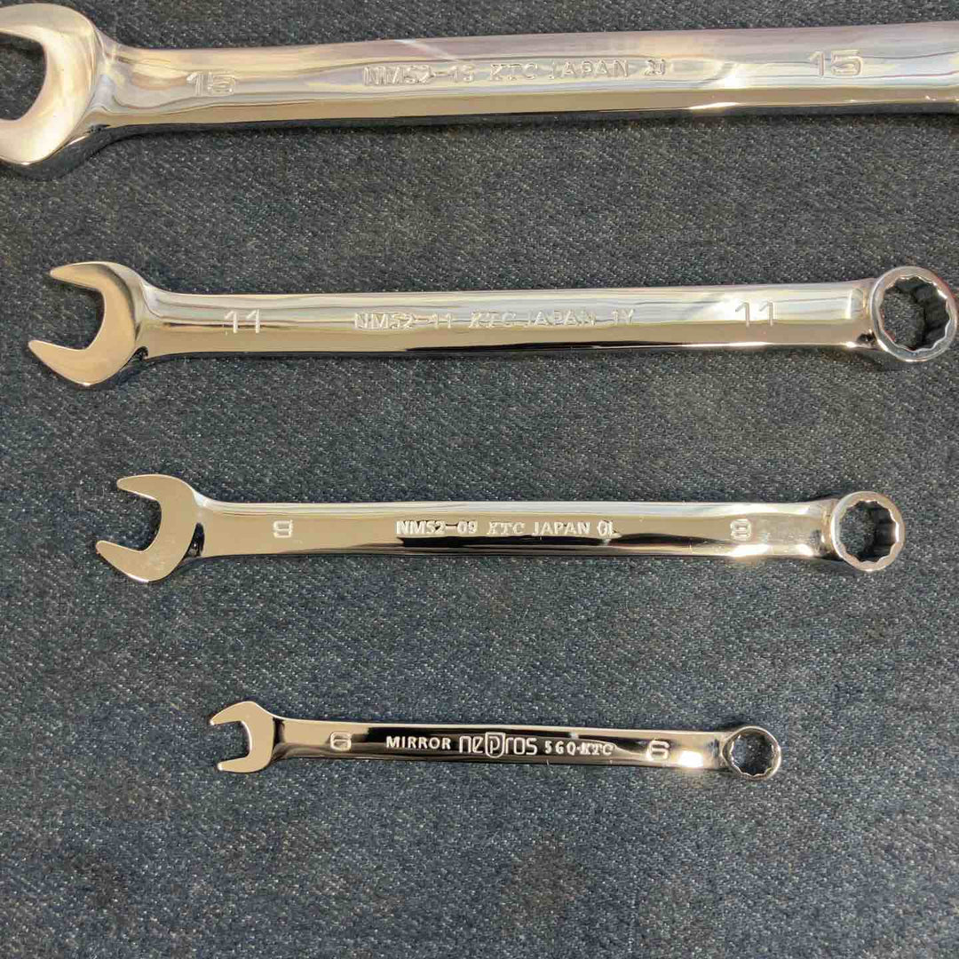 KTC ネプロス コンビネーションレンチNMS2-06,09,11,15,16,18 6本セット【八潮店】