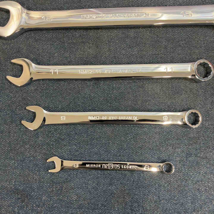 KTC ネプロス コンビネーションレンチNMS2-06,09,11,15,16,18 6本セット【八潮店】