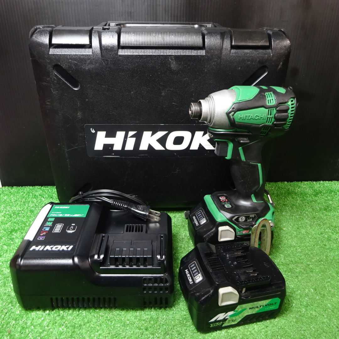 ★ハイコーキ(HIKOKI ※旧:日立工機) コードレスインパクトドライバー WH18DDL2(2LXPK)(L)【岩槻店】