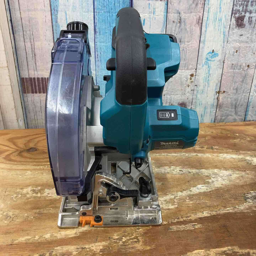 【中古品】★マキタ(makita) コードレス防じん丸のこ KS513DRG 125mm 18V セット【柏店】