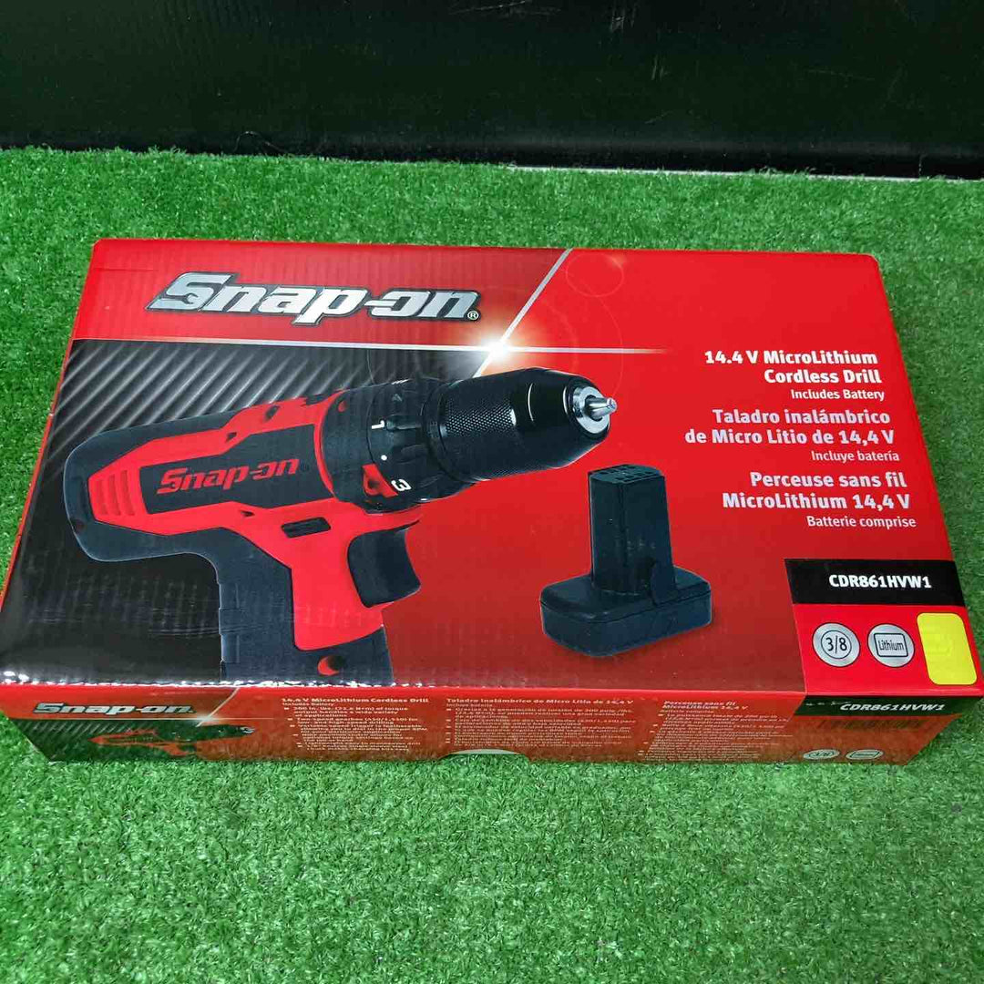 スナップオン/Snap-on コードレスドリルドライバー CDR861HVW1 イエロー バッテリー1個【岩槻店】