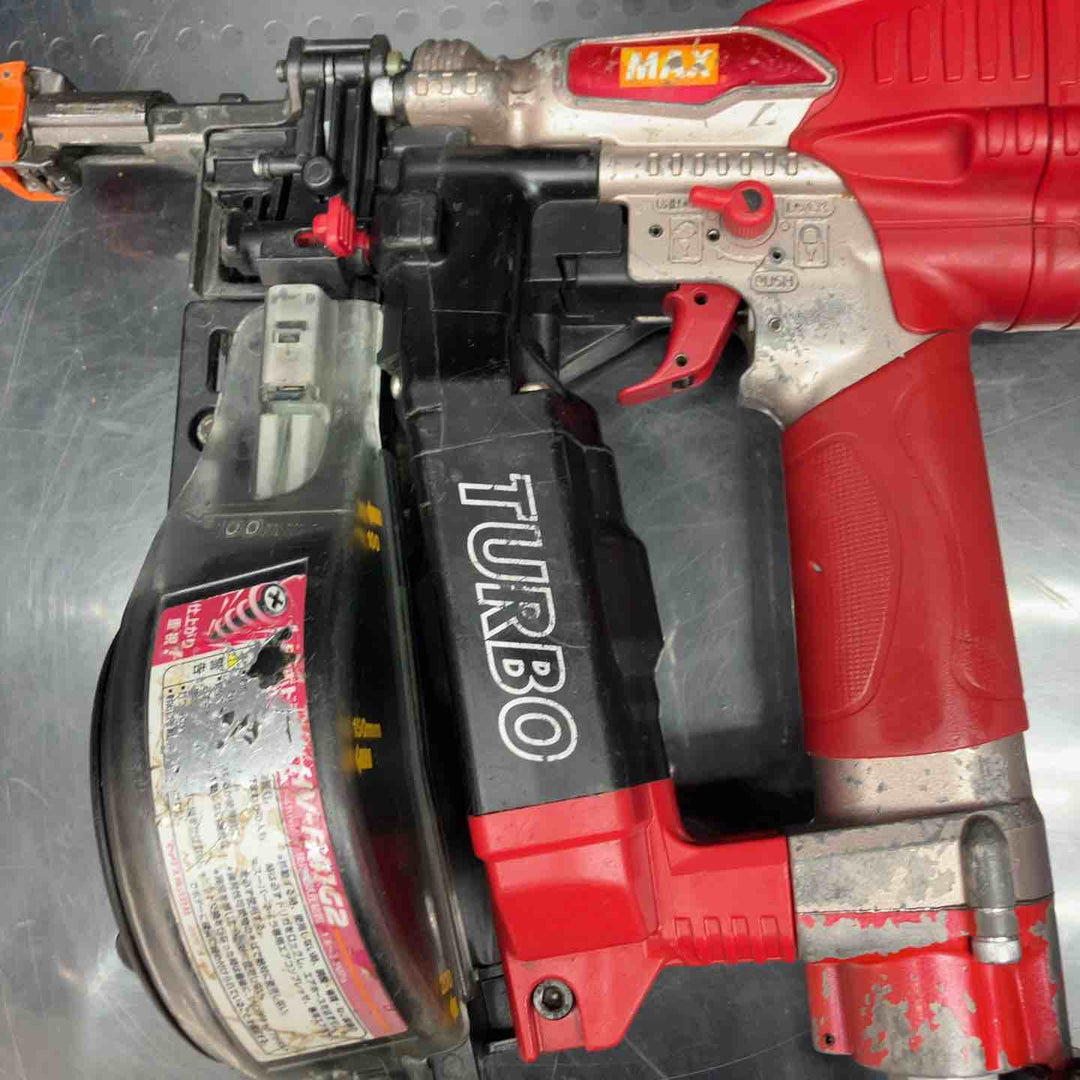 現状品★マックス(MAX) 高圧エアネジ打ち機 HV-R41G2備考欄参照【川越店】
