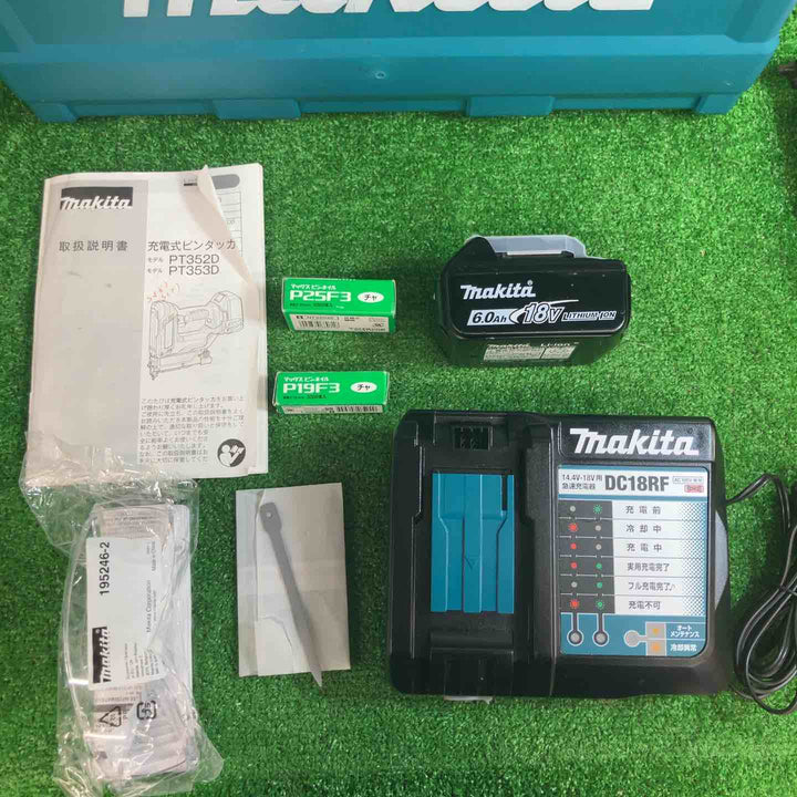 ★マキタ(makita) コードレスピンネイラ PT353DRG【越谷店】
