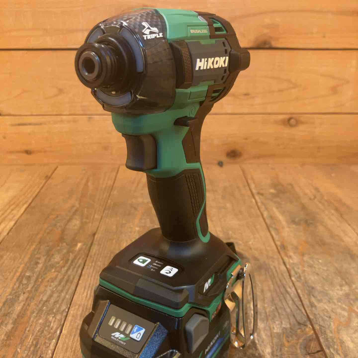 ★ハイコーキ(HIKOKI ※旧:日立工機) コードレスインパクトドライバ アグレッシブグリーン WH36DD(2XHLSZ)【川越店】
