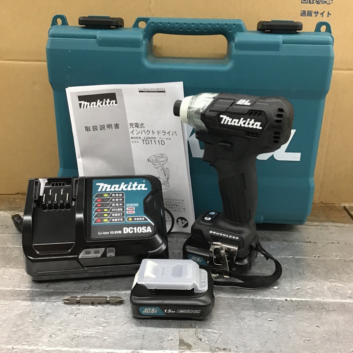 ★マキタ(makita) コードレスインパクトドライバー TD111DSHXB【所沢店】