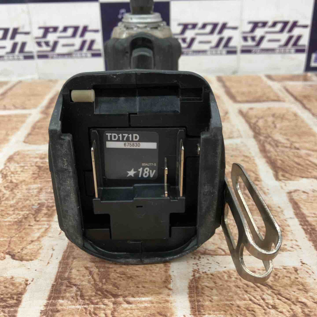 ★マキタ(makita) コードレスインパクトドライバー TD171DZB【所沢店】