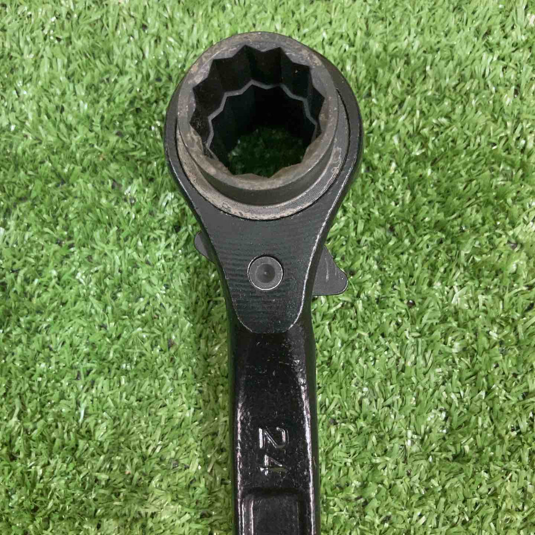 【中古品】  スーパーツール 両口ラチェットレンチ六角対辺 46×50 41×46 19×24 3個セット 【川崎店】