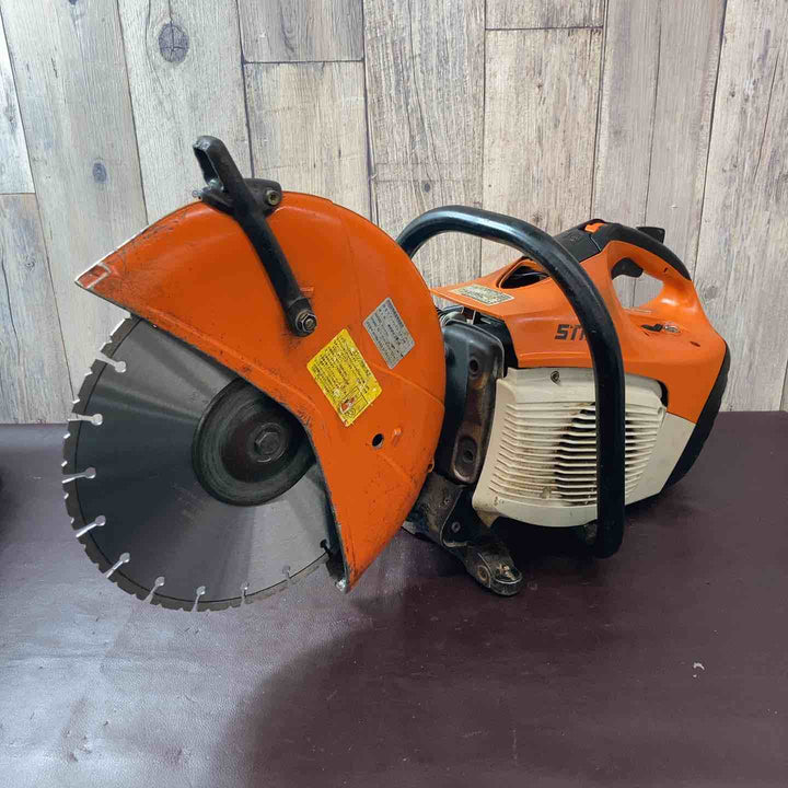 【中古品】スチール(STIHL) エンジンカッター TS420/700 プライマリーポンプ・ブレード新品交換済 コンクリートカッター【東大和店】