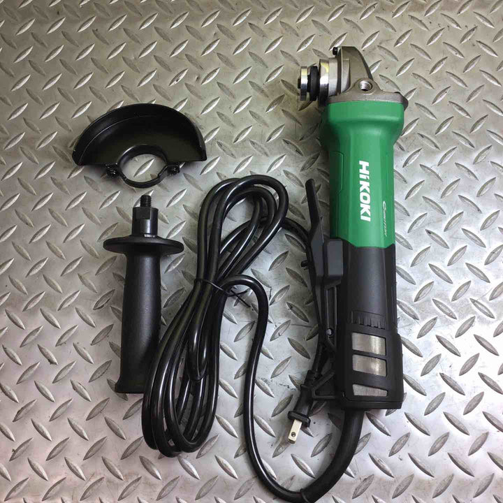 HiKOKI(ハイコーキ) ブレーキ付き電子ディスクグラインダ パドルスイッチ キックバック軽減システム・再起動防止機構搭載 トイシ径100ｍｍ 100V仕様 G10BYEQ2 100V【川崎店】