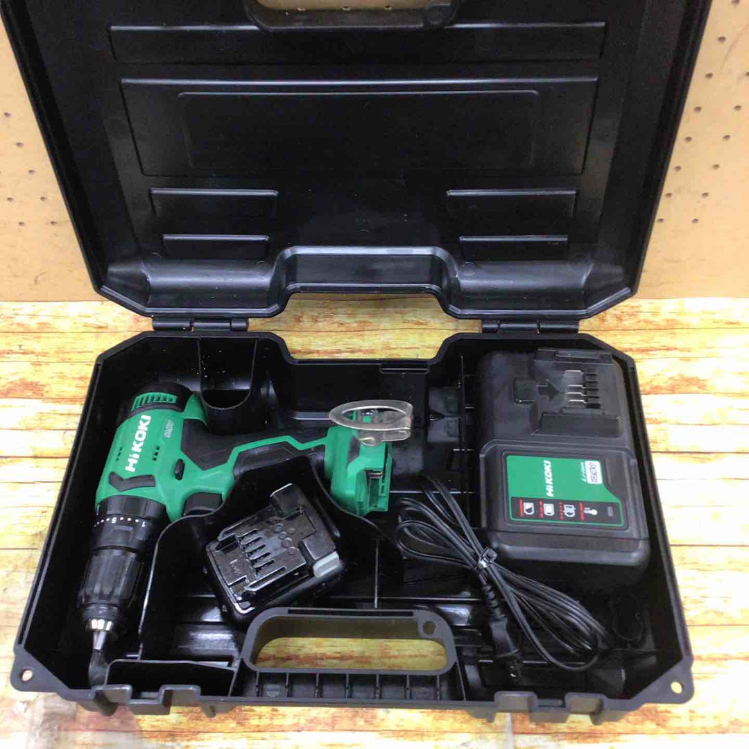 HiKOKI (ハイコーキ) コードレス振動ドライバドリル 10.8Vスライド式リチウムイオン電池 DV12DA(NN) 蓄電池・充電器・ケース別売り【川崎店】