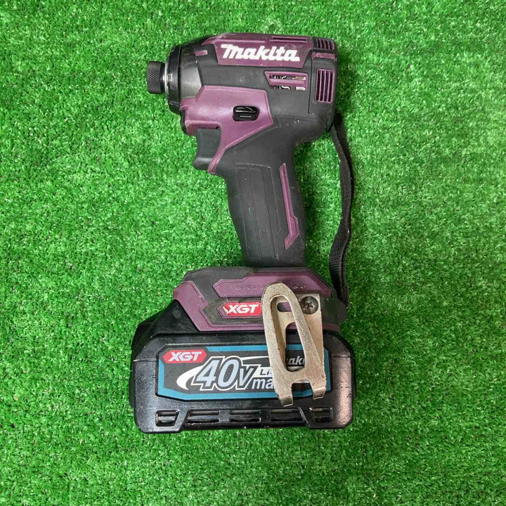 ★マキタ(makita) コードレスインパクトドライバー TD002GZAP 40Vmax2.5Ahバッテリー付【岩槻店】
