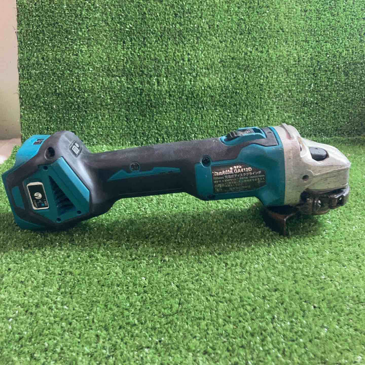 ★マキタ(makita) 100mmコードレスディスクグラインダ GA412DZ【川崎店】