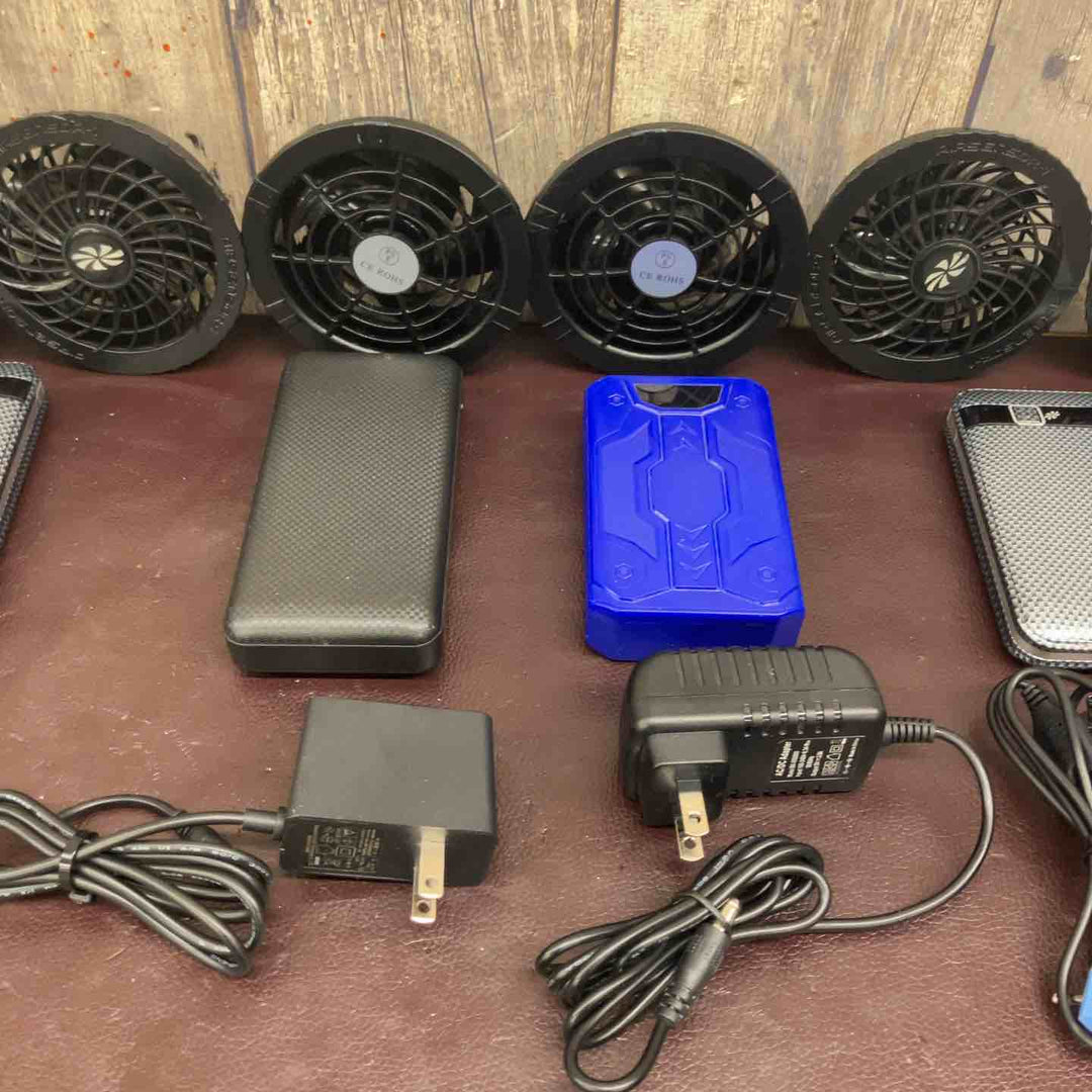 【中古品】 クロダルマ(kurodaruma)/CE ROHS AIR SENSOR-1 空調服用ファン＆バッテリー3点セット 【東大和店】